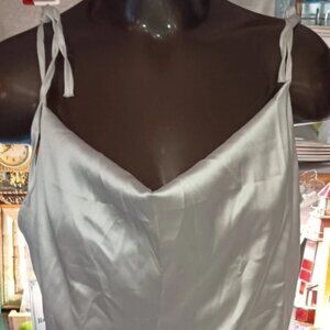 Plus size 2X Women's Dress Silky SEXY side ruched  LQQK!!!!! NWT HOT!